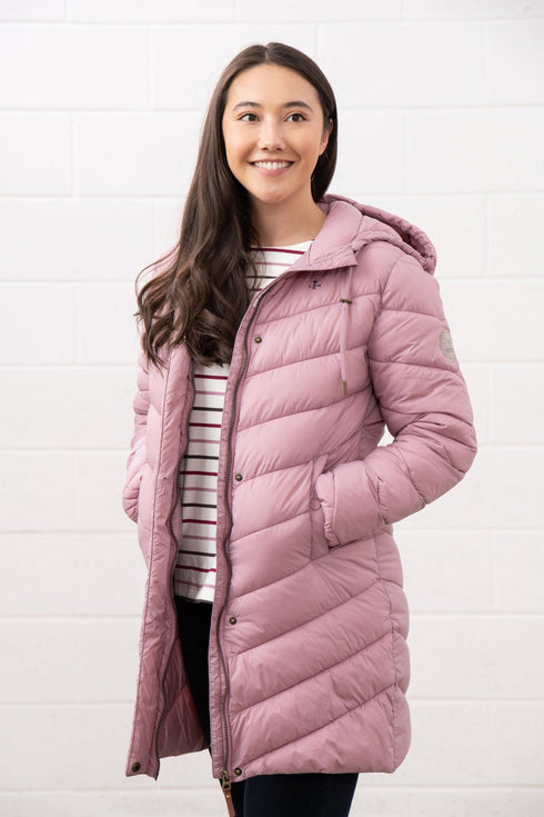 Lighthouse Laurel Womens Padded Mid-Length Coat